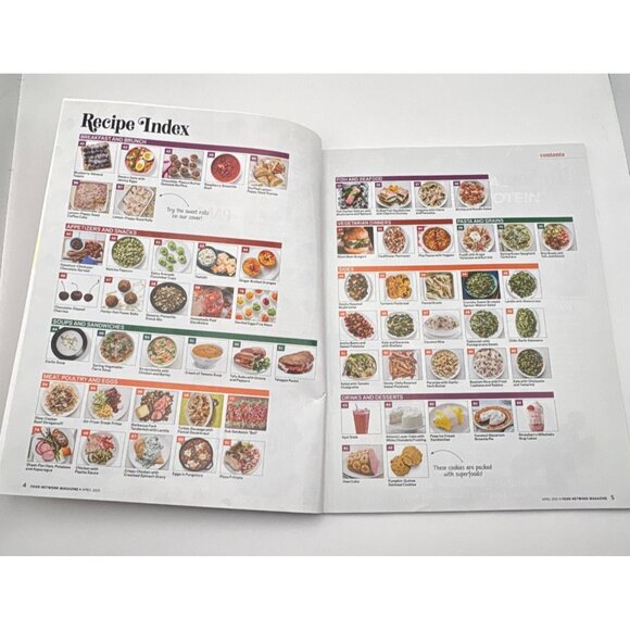 Food Network Magazine Lot 6 Issues 2021 Recipes Features Pasta Burgers Cakes - Picture 6 of 16